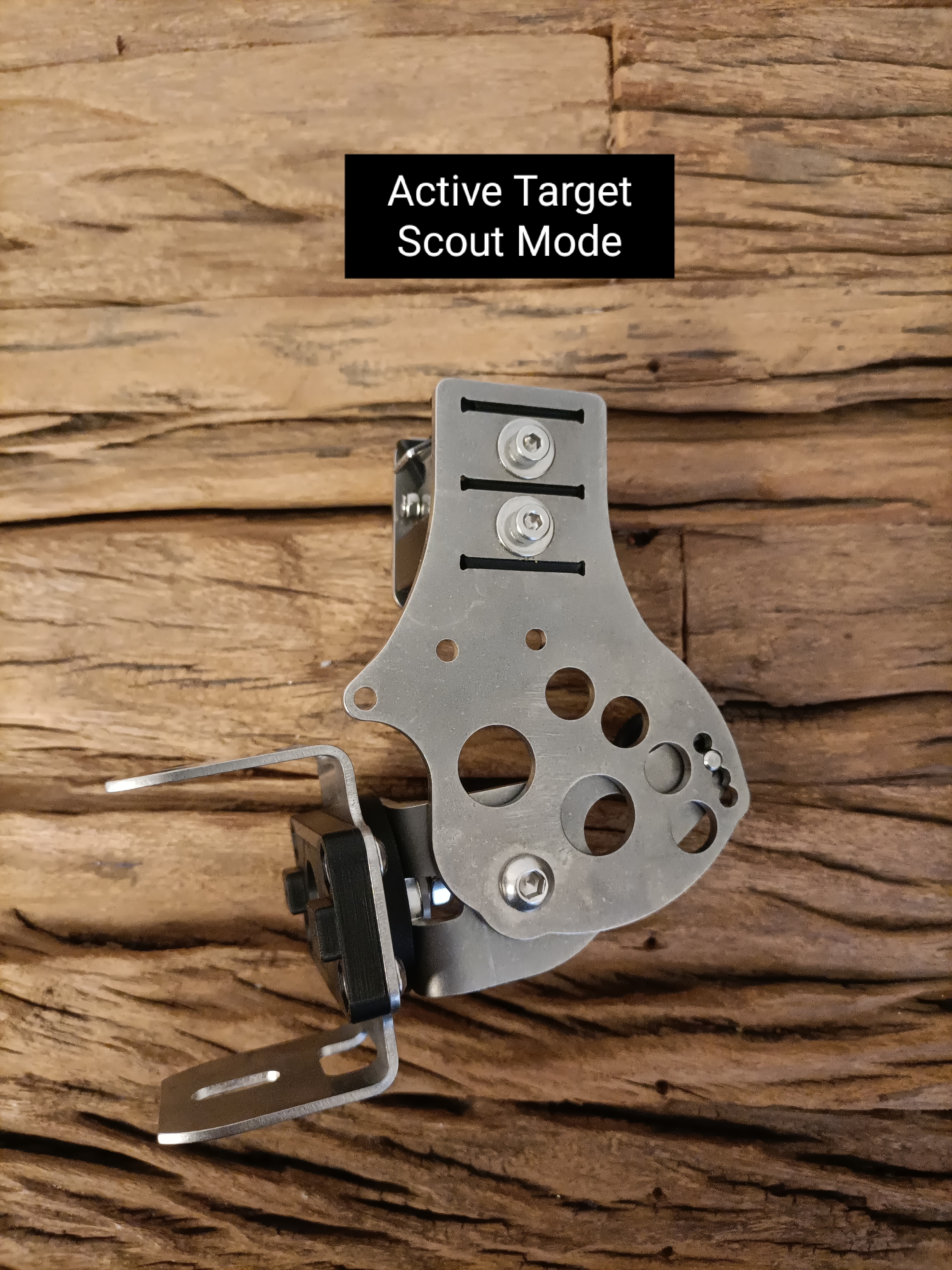 KED Active Target Quick-Change Konsole Edelstahl