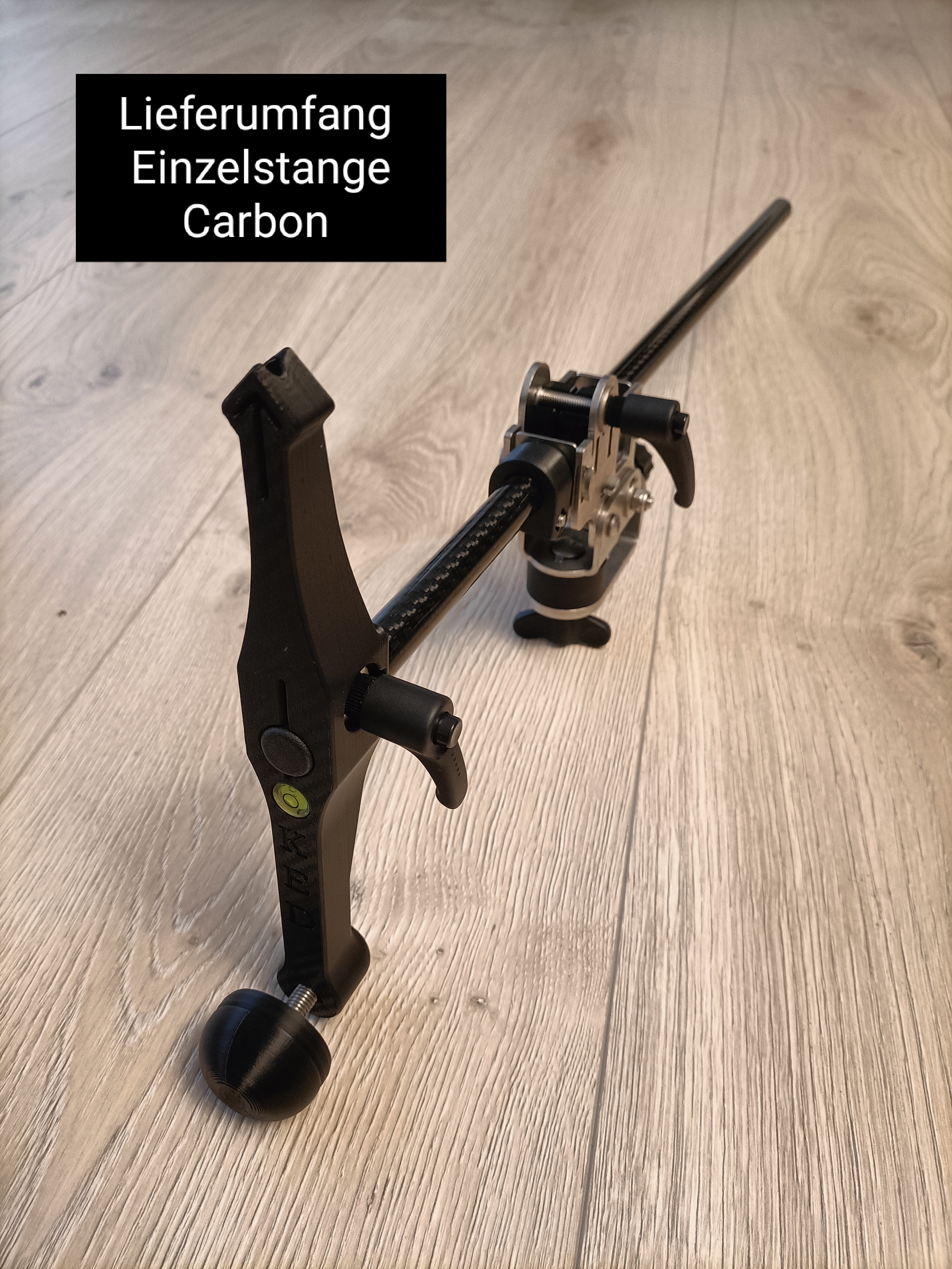 KED Bellyboat Geberstange - Fasten Stern