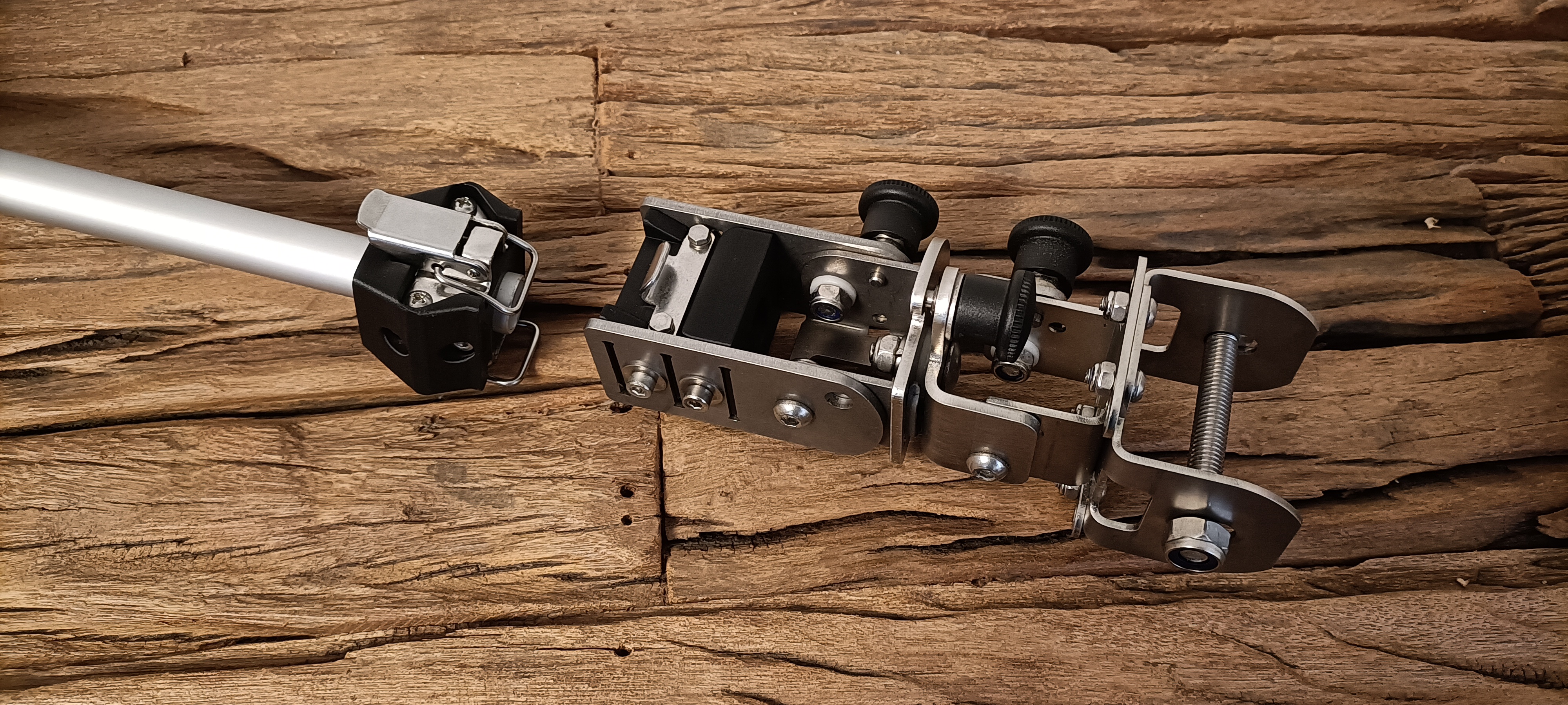 KED LVS34 Quick-Change Konsole Edelstahl
